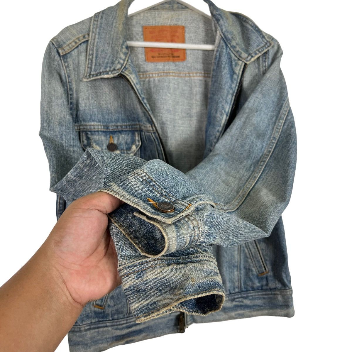 Levi's × Levi's Vintage Clothing × Vintage 🔥 DYED LEVIS TRUCKER DENIM JACKET Size US M / EU 48-50 / 2 - 9 Thumbnail