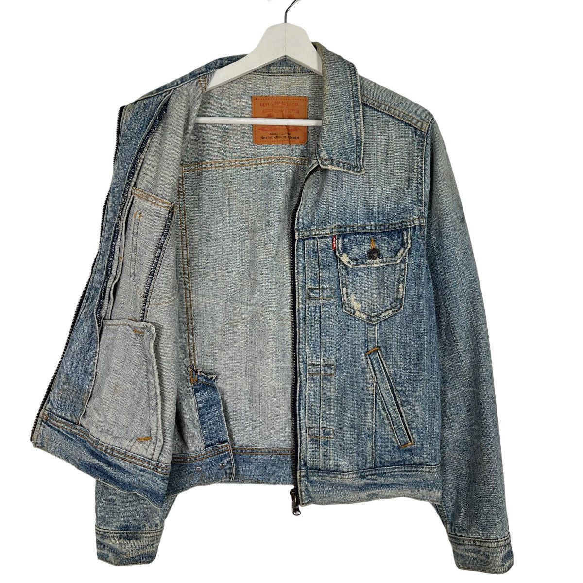 Levi's × Levi's Vintage Clothing × Vintage 🔥 DYED LEVIS TRUCKER DENIM JACKET Size US M / EU 48-50 / 2 - 6 Thumbnail