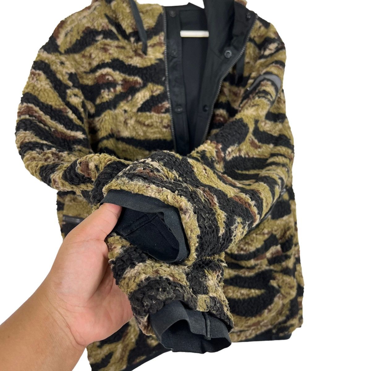 And Wander 🔥 FIELDCORE CAMO BOA FLEECE HOODIES Size US L / EU 52-54 / 3 - 9 Thumbnail