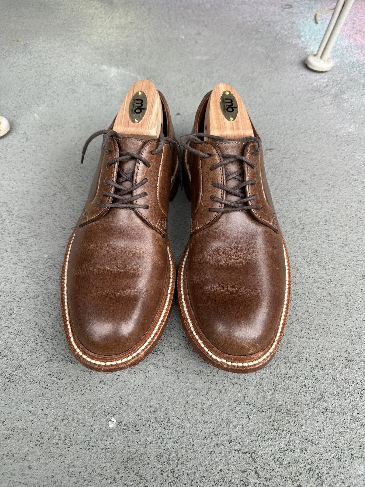 Grant Stone Grant Stone Bluchers in Dune Chromexcel. Grailed