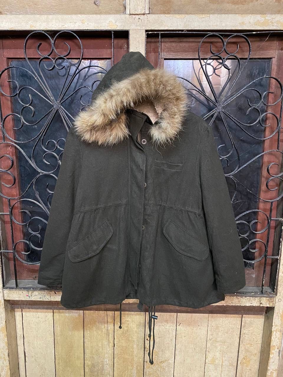 Japanese Brand Style operation Faux Fur Lining Jacket Size US M / EU 48-50 / 2 - 1 Thumbnail