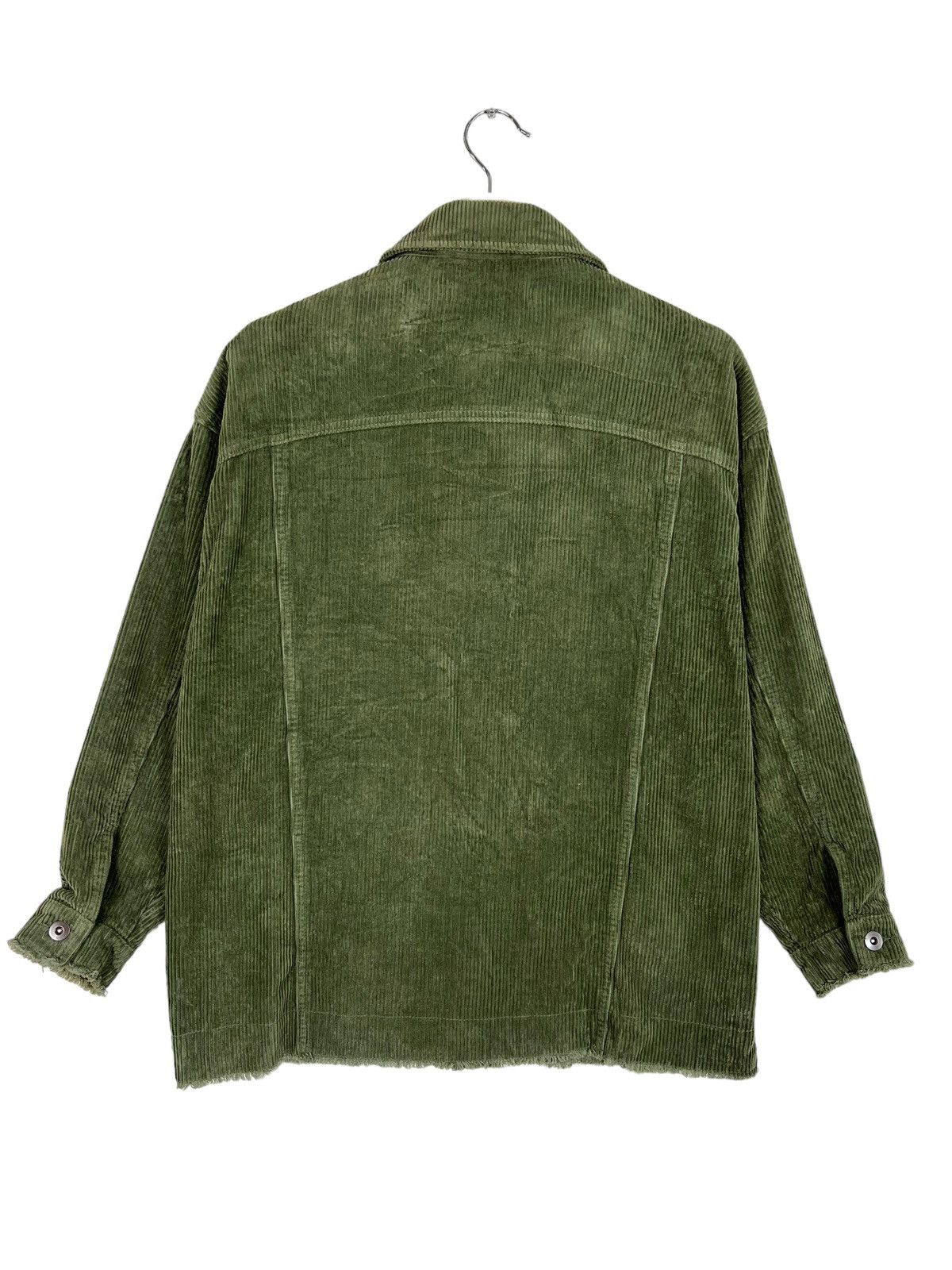 Japanese Brand 🔥 ZARA CORDUROY OVERSIZED TRUCKER JACKET Size US S / EU 44-46 / 1 - 7 Thumbnail