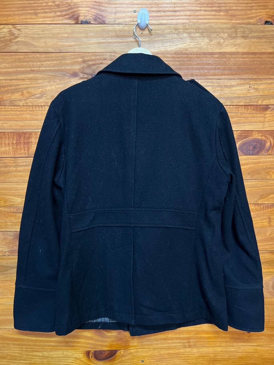 Burberry BURBERRY BLACK LABEL DOUBLE BREAST PEACOAT Size L / US 10 / IT 46 - 7 Thumbnail