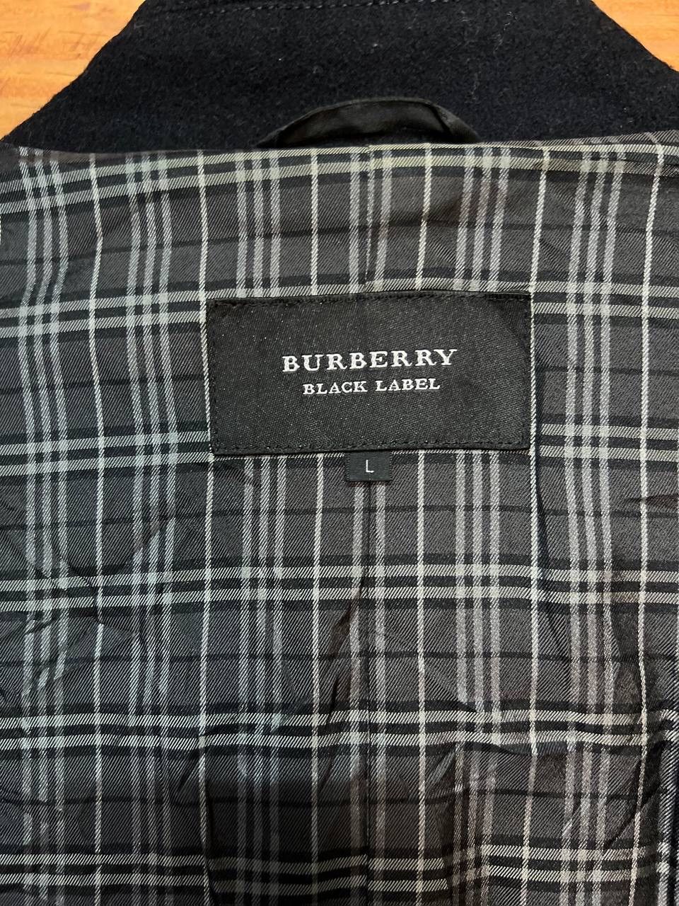 Burberry BURBERRY BLACK LABEL DOUBLE BREAST PEACOAT Size L / US 10 / IT 46 - 10 Thumbnail