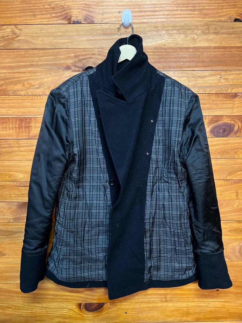 Burberry BURBERRY BLACK LABEL DOUBLE BREAST PEACOAT Size L / US 10 / IT 46 - 8 Thumbnail