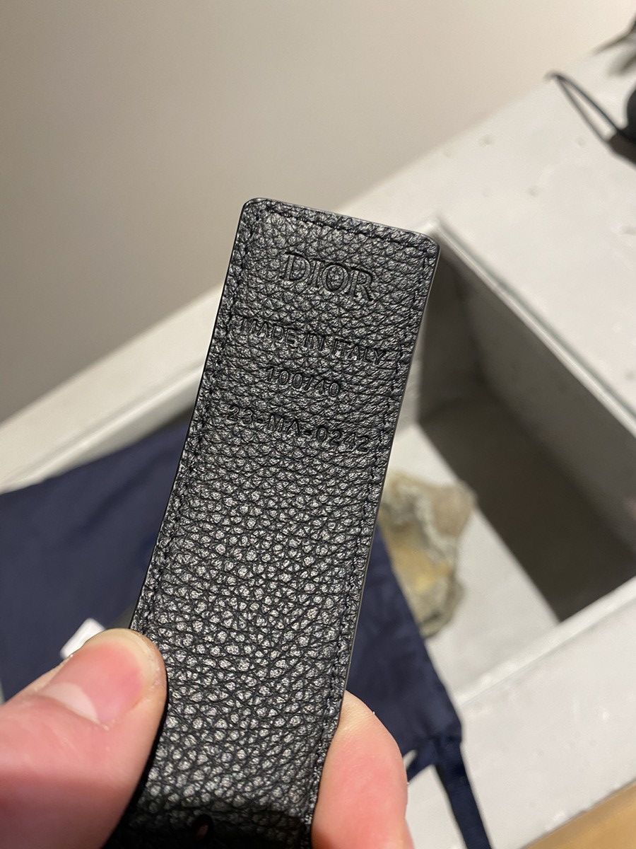 Dior Dior "Dior" Reversibel belt Size 40 - 4 Thumbnail