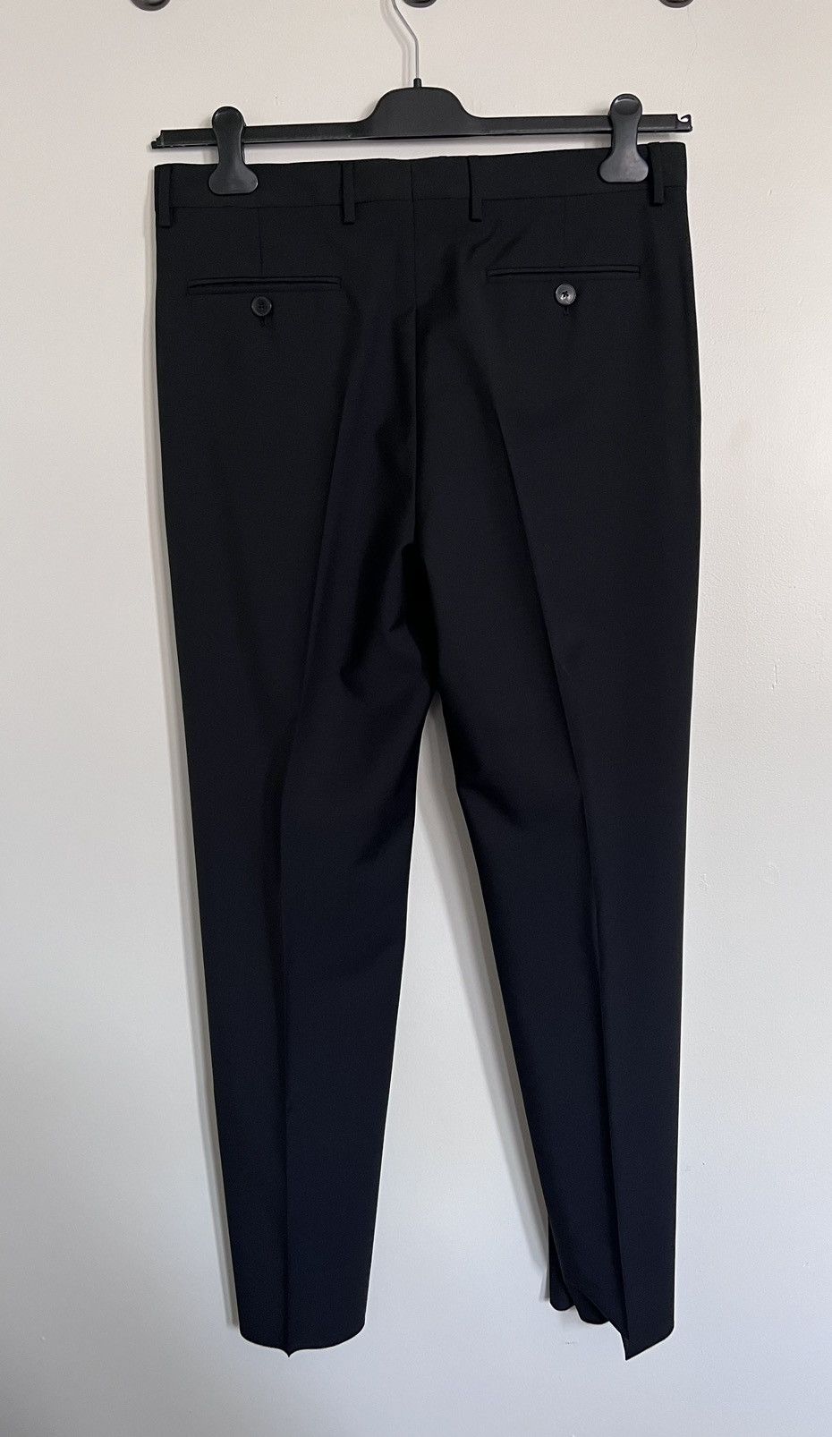 Valentino $1K+ Wool/mohair pleated trousers, IT50, made in Italy Size 40R - 4 Thumbnail
