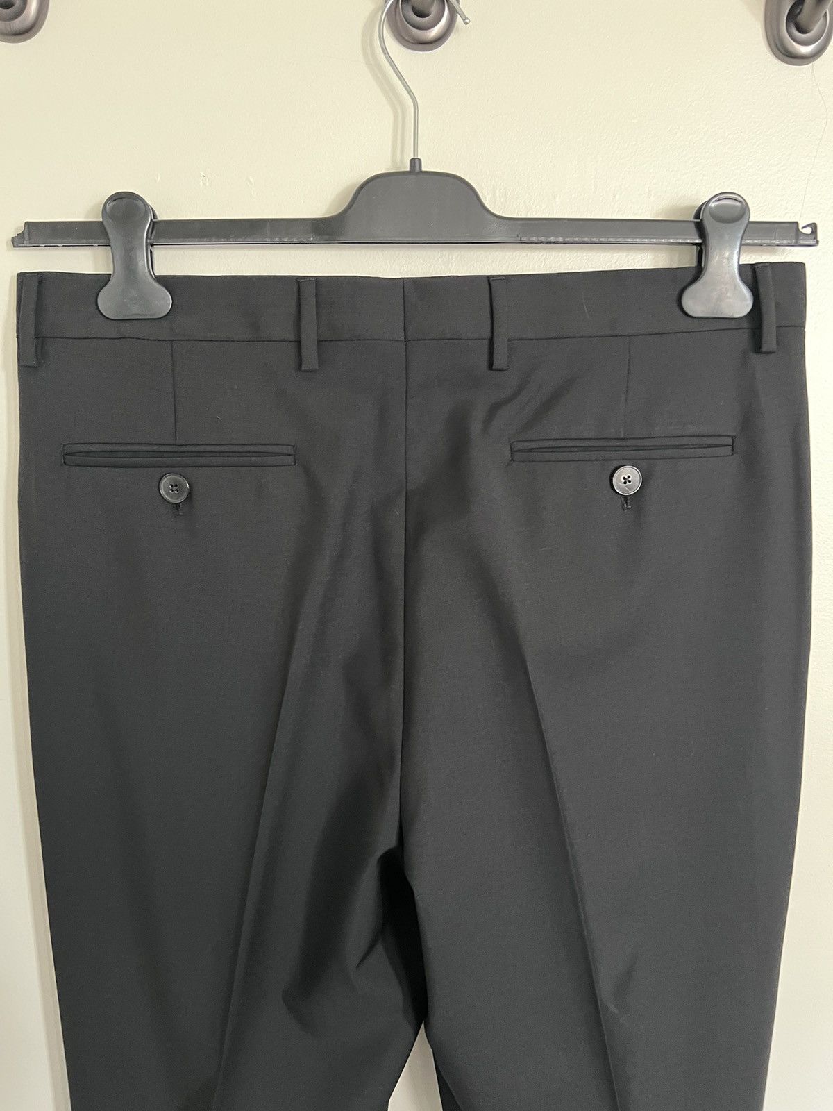 Valentino $1K+ Wool/mohair pleated trousers, IT50, made in Italy Size 40R - 5 Thumbnail