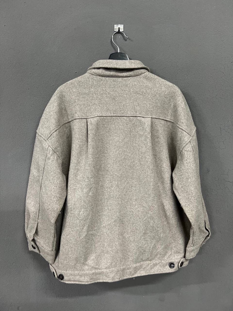 Japanese Brand SHACKET DOUBLE POCKET IN WOOL Size US L / EU 52-54 / 3 - 6 Thumbnail