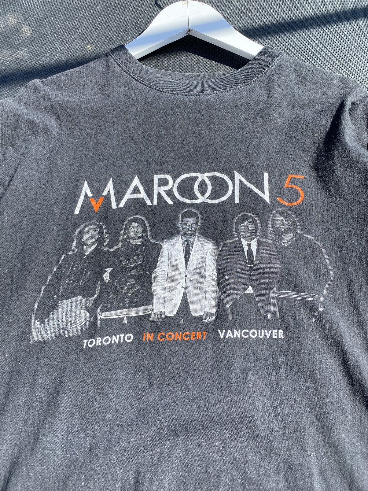 Band Tees Vintage Maroon 5 Band T Shirt 2007 Canada Size US L / EU 52-54 / 3 - 3 Thumbnail