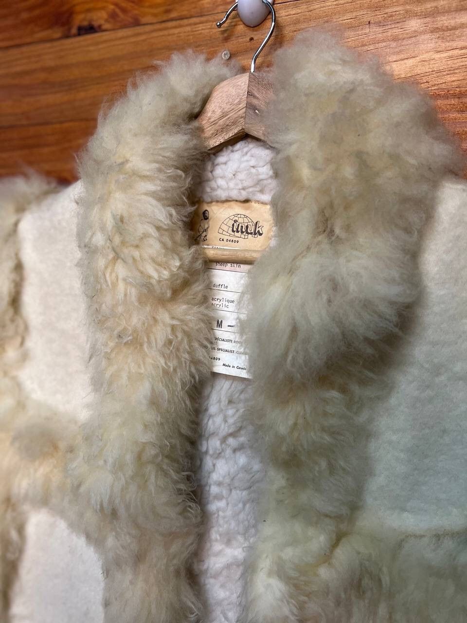 Other INUK FAUX FUR SHEEP SKIN SHEARLING VEST Size US M / EU 48-50 / 2 - 4 Thumbnail
