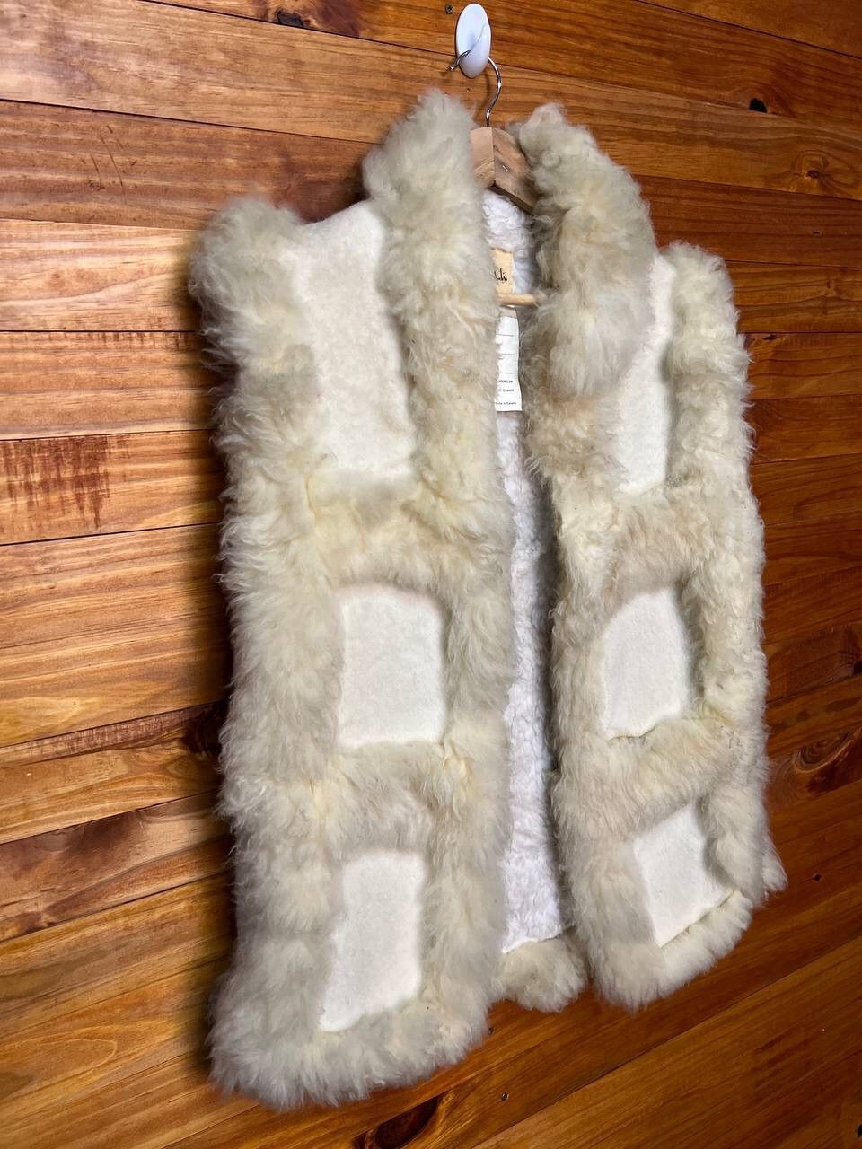 Other INUK FAUX FUR SHEEP SKIN SHEARLING VEST Size US M / EU 48-50 / 2 - 2 Thumbnail
