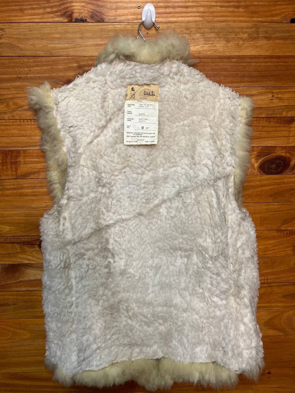 Other INUK FAUX FUR SHEEP SKIN SHEARLING VEST Size US M / EU 48-50 / 2 - 11 Thumbnail