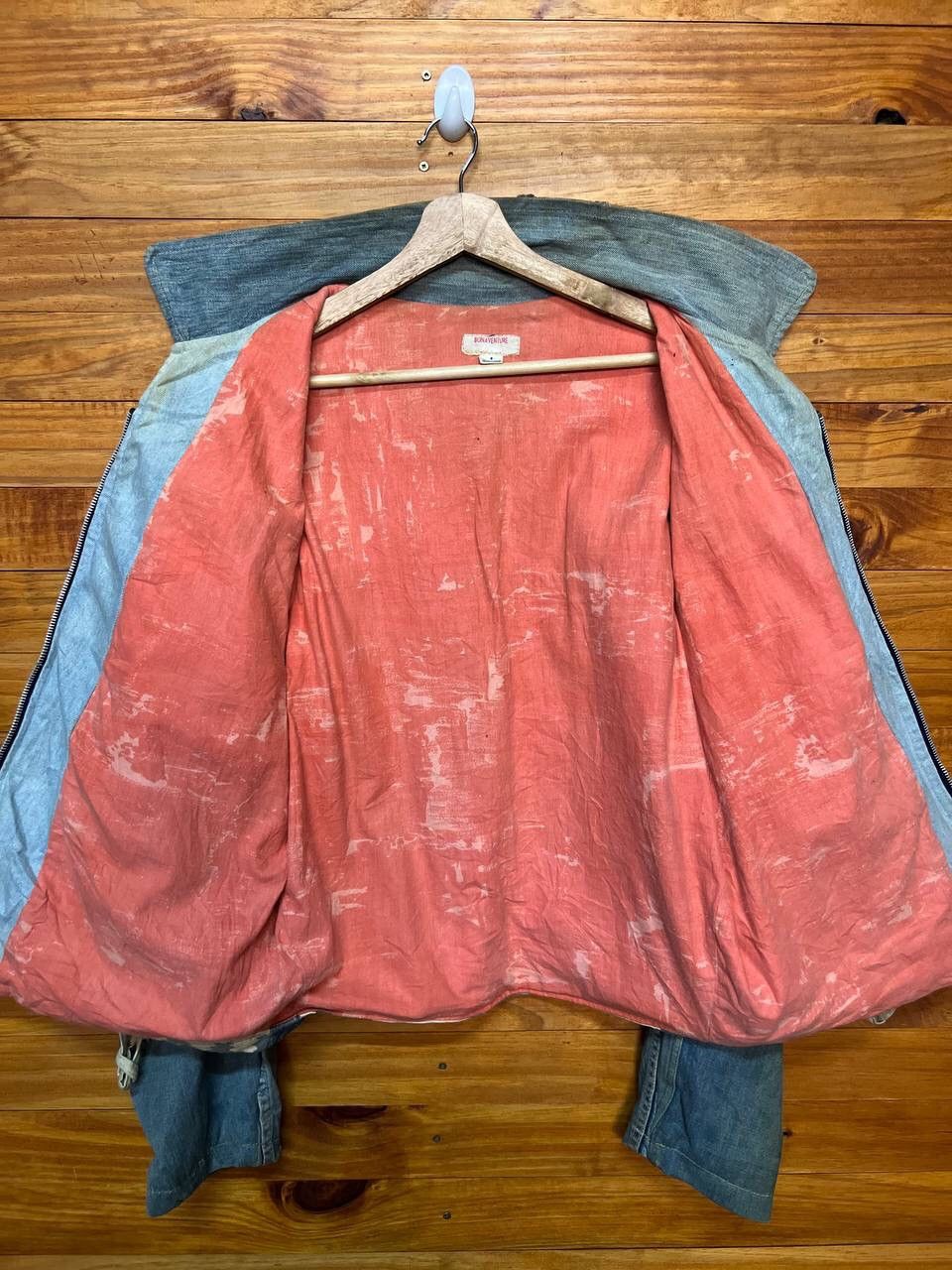 Vintage BONAVENTURE BY BRAYS PATCHWORK DENIM JACKET MADE IN FRANCE Size US XL / EU 56 / 4 - 14 Thumbnail