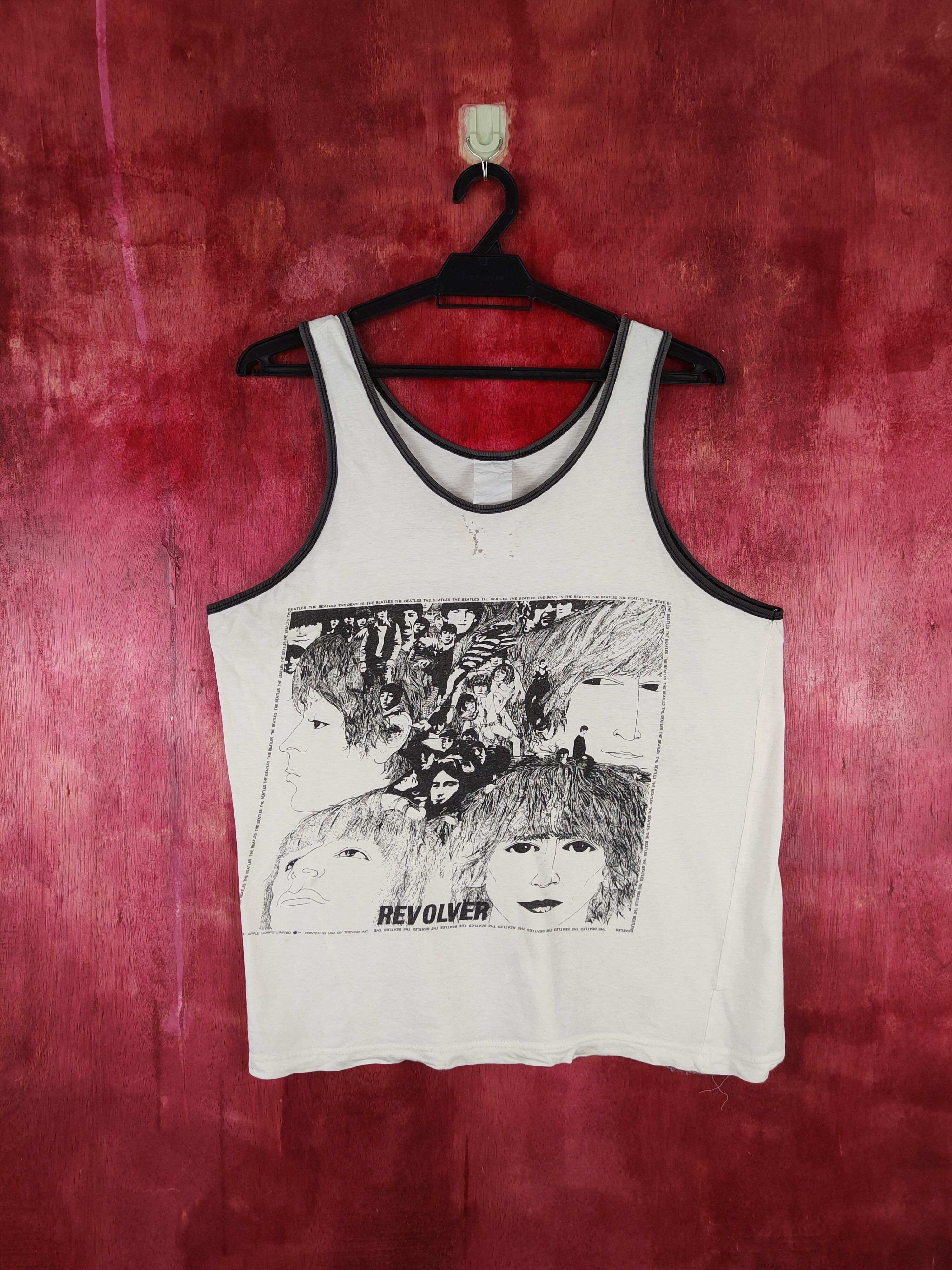 Band Tees 1991 Revolver-The Beatles Tank Top singlet vintage #S665 Size US M / EU 48-50 / 2 - 1 Thumbnail