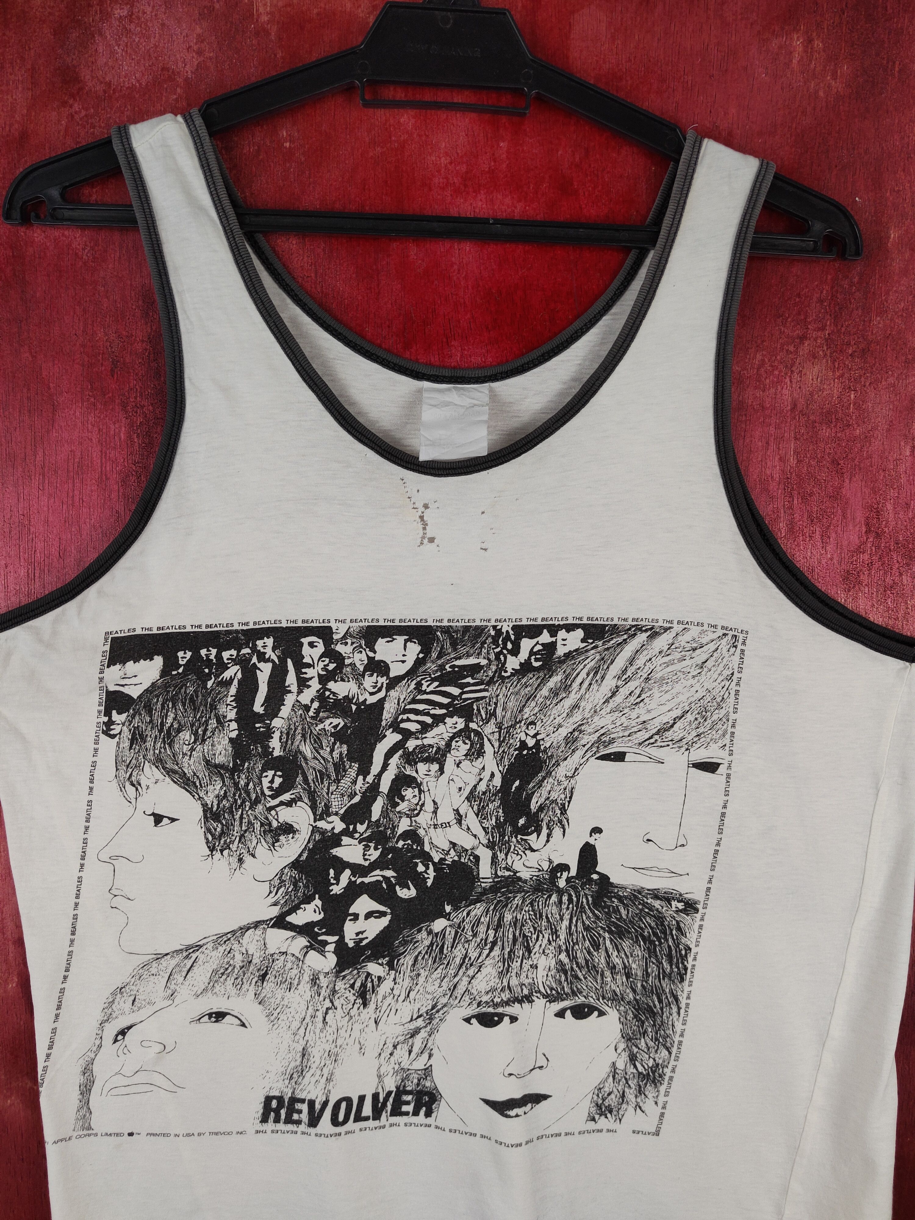 Band Tees 1991 Revolver-The Beatles Tank Top singlet vintage #S665 Size US M / EU 48-50 / 2 - 2 Thumbnail