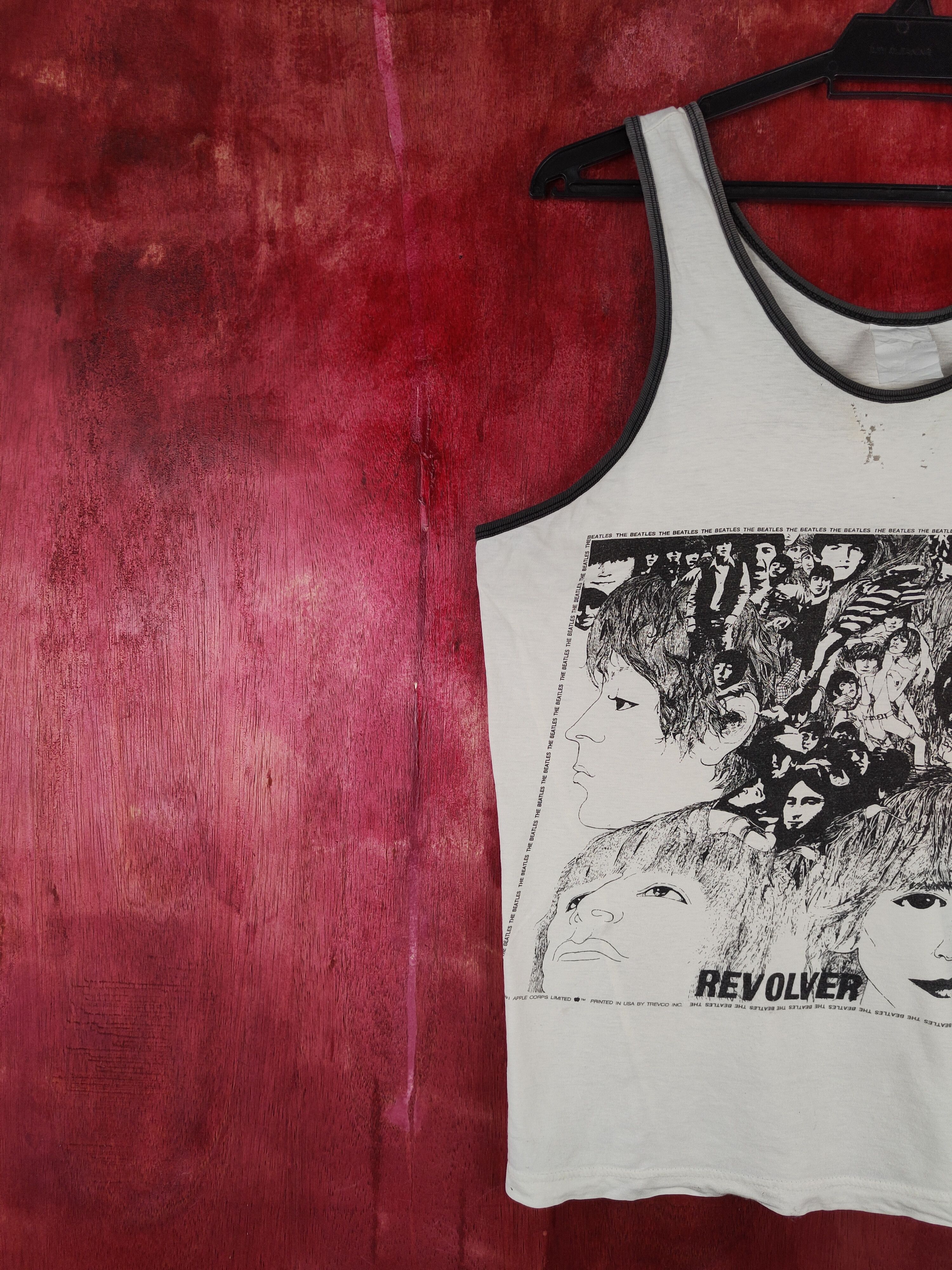 Band Tees 1991 Revolver-The Beatles Tank Top singlet vintage #S665 Size US M / EU 48-50 / 2 - 6 Thumbnail