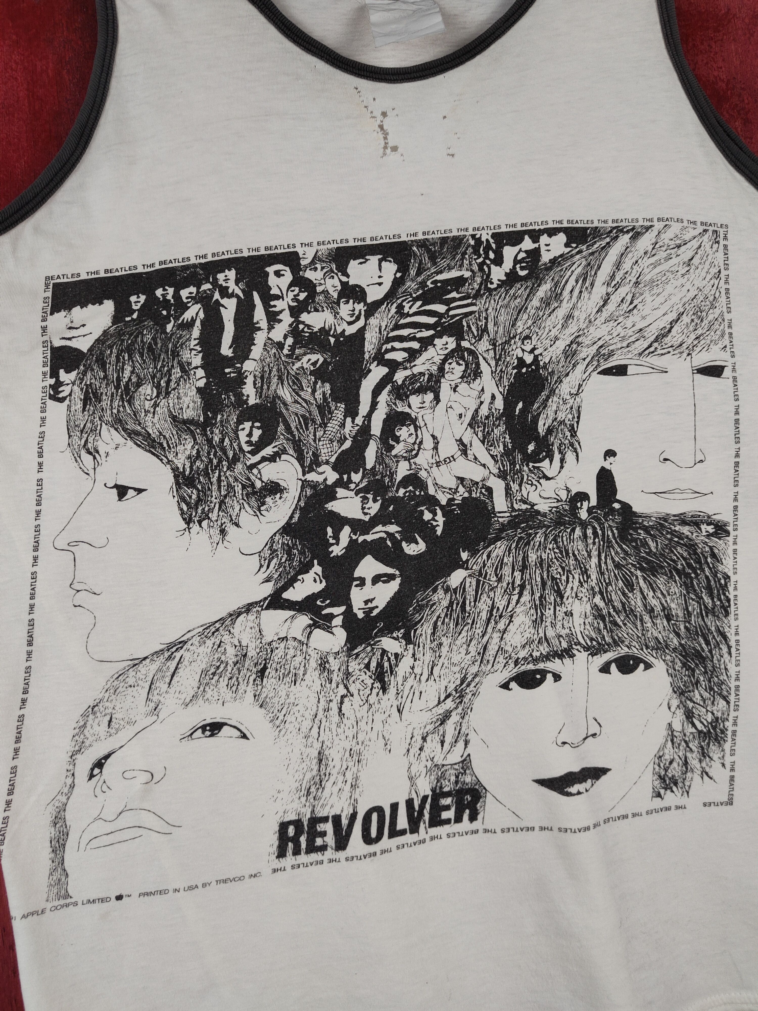 Band Tees 1991 Revolver-The Beatles Tank Top singlet vintage #S665 Size US M / EU 48-50 / 2 - 5 Thumbnail