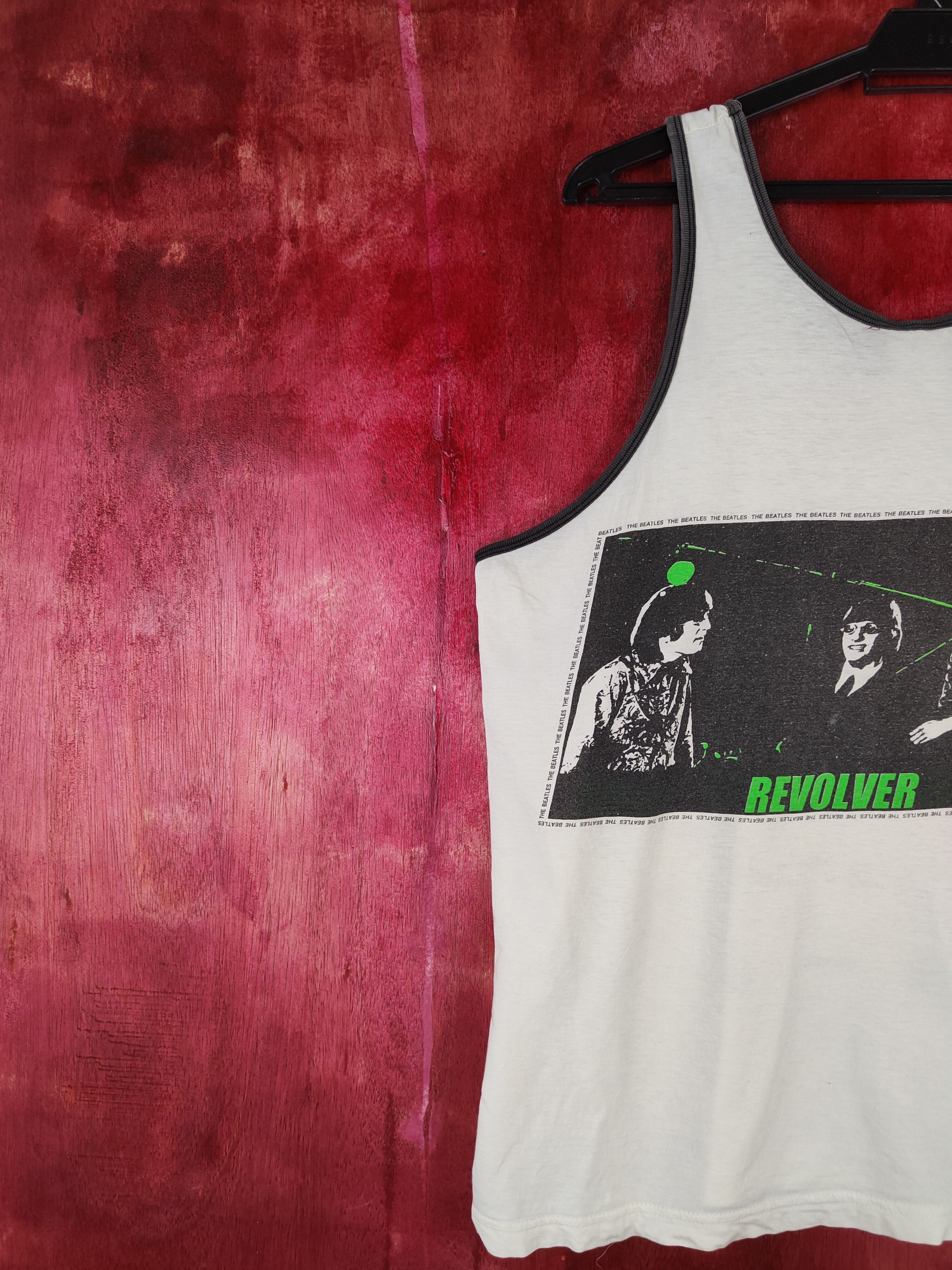 Band Tees 1991 Revolver-The Beatles Tank Top singlet vintage #S665 Size US M / EU 48-50 / 2 - 13 Thumbnail