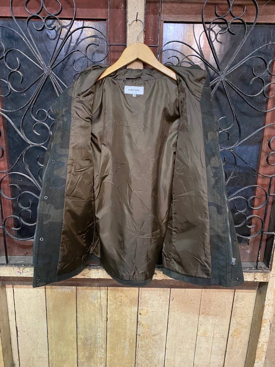 Global Work Global Work Camo Wool Field Hoodie Coat Size US M / EU 48-50 / 2 - 5 Thumbnail