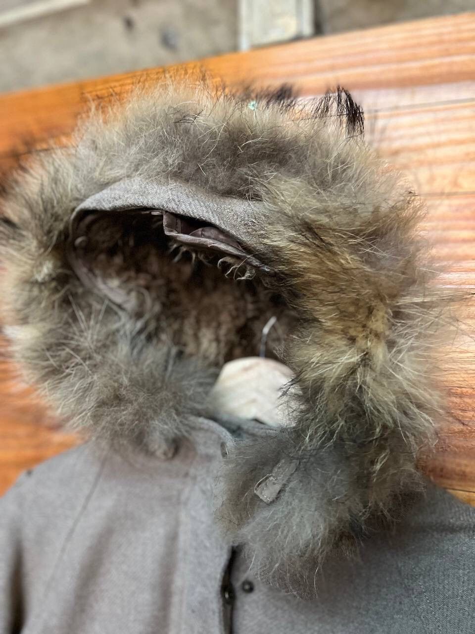 Japanese Brand VINTAGE COEN FAUX FUR FISHTAIL HOODIE PARKA Size US M / EU 48-50 / 2 - 8 Thumbnail