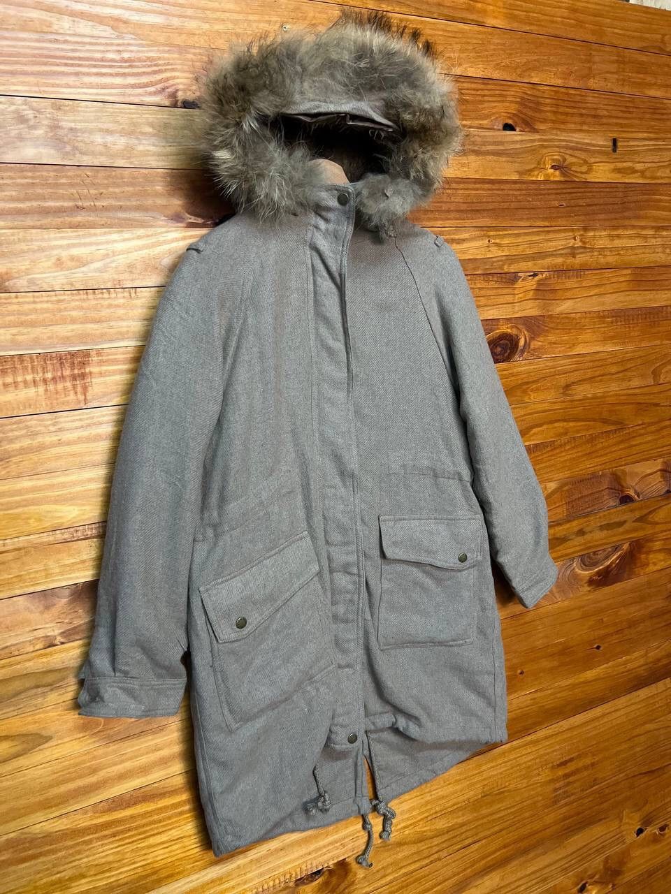 Japanese Brand VINTAGE COEN FAUX FUR FISHTAIL HOODIE PARKA Size US M / EU 48-50 / 2 - 2 Thumbnail