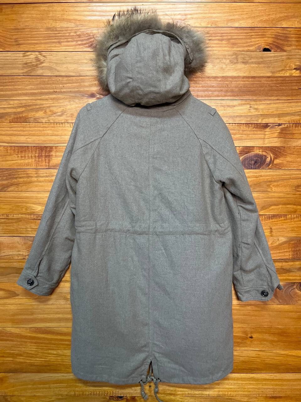 Japanese Brand VINTAGE COEN FAUX FUR FISHTAIL HOODIE PARKA Size US M / EU 48-50 / 2 - 9 Thumbnail