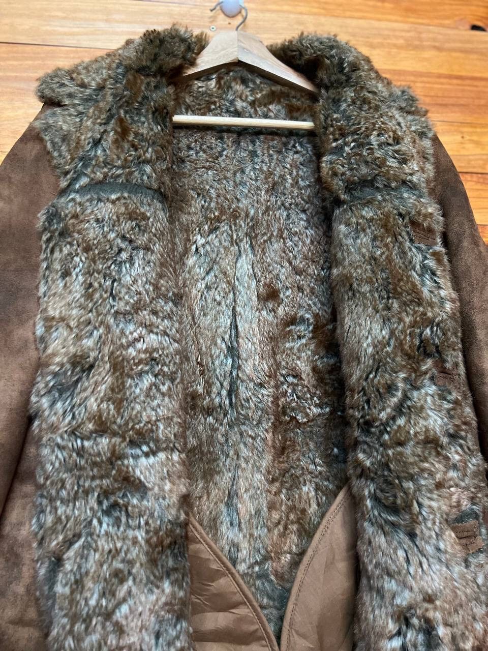 Japanese Brand RATTLE TRAP SHEARLING COAT ACRYLIC FUR LINING Size US M / EU 48-50 / 2 - 13 Thumbnail