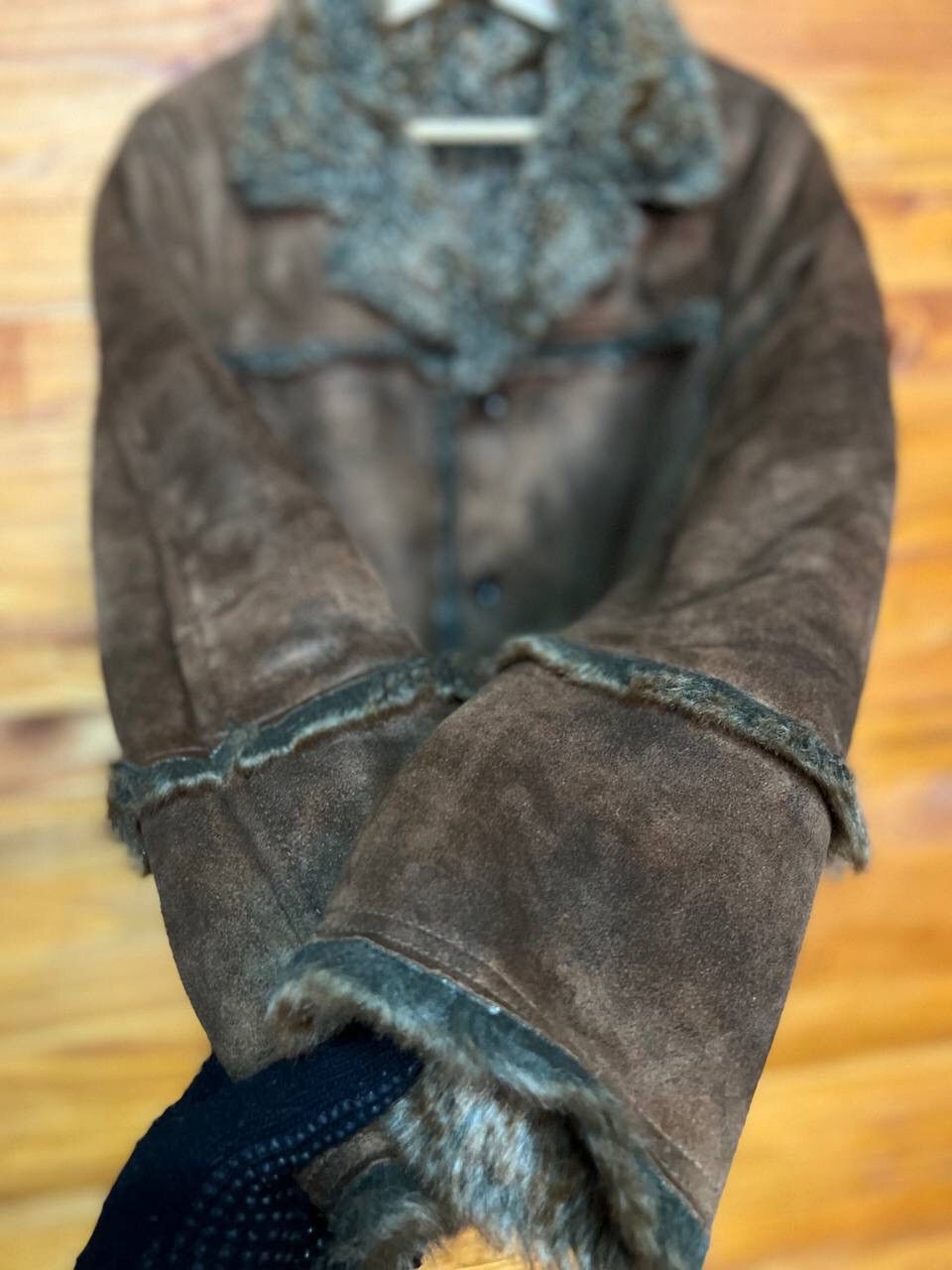 Japanese Brand RATTLE TRAP SHEARLING COAT ACRYLIC FUR LINING Size US M / EU 48-50 / 2 - 10 Thumbnail