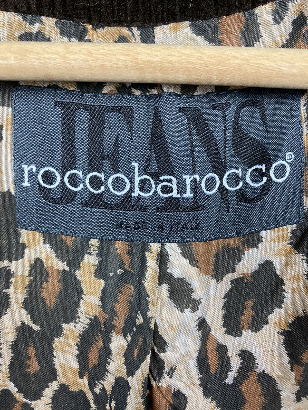 Designer × RoccoP Rocco Barocco Jeans Cudroy Blazer Size XXS / US 00 / IT 34 - 4 Thumbnail