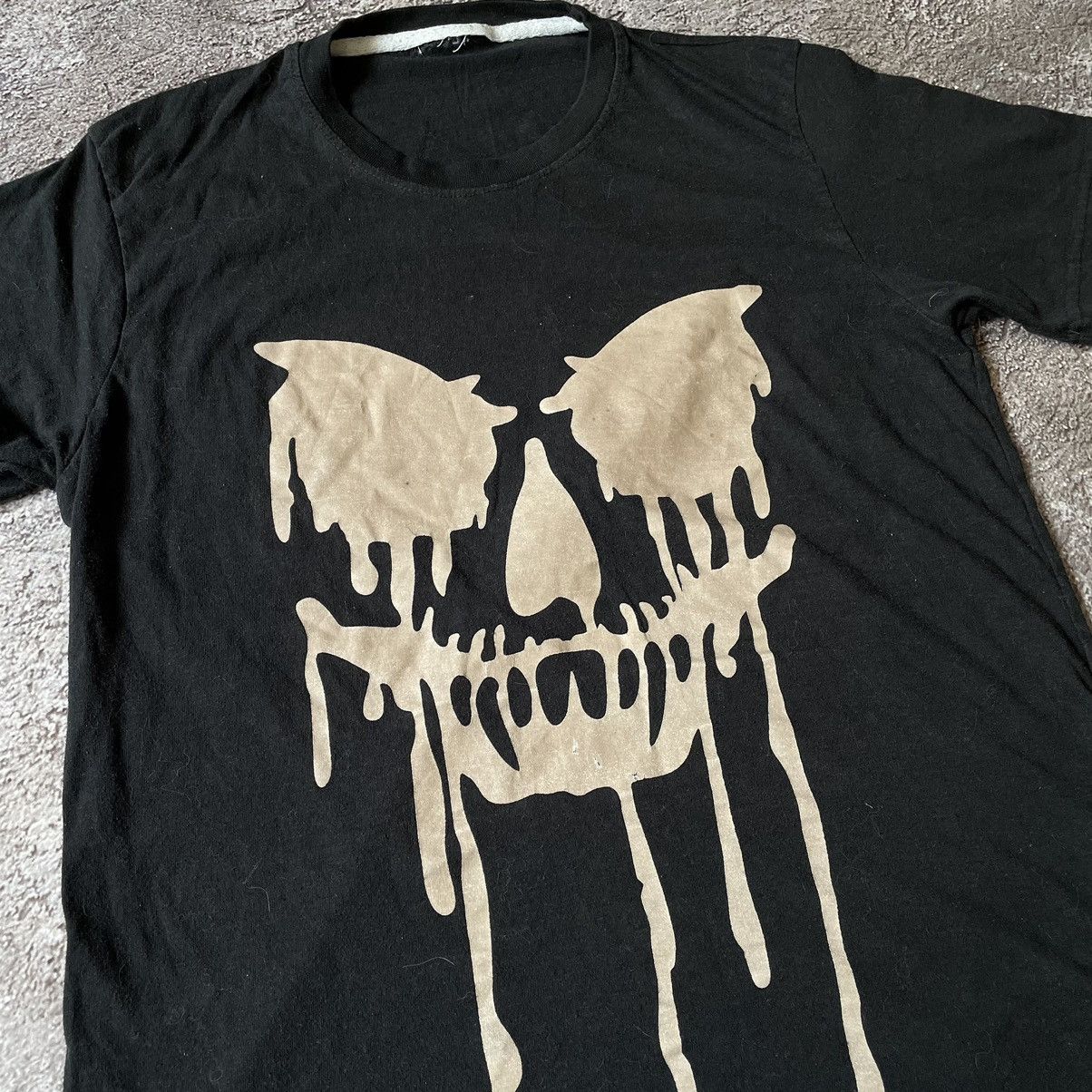 Vintage Vintage Y2K Graphic Tee Creepy Face Horror Skeleton Grunge M Size US M / EU 48-50 / 2 - 6 Thumbnail