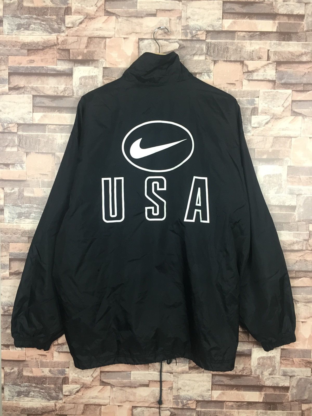 Nike Nike Usa Swoosh Rain Jacket Size US L / EU 52-54 / 3 - 2 Thumbnail