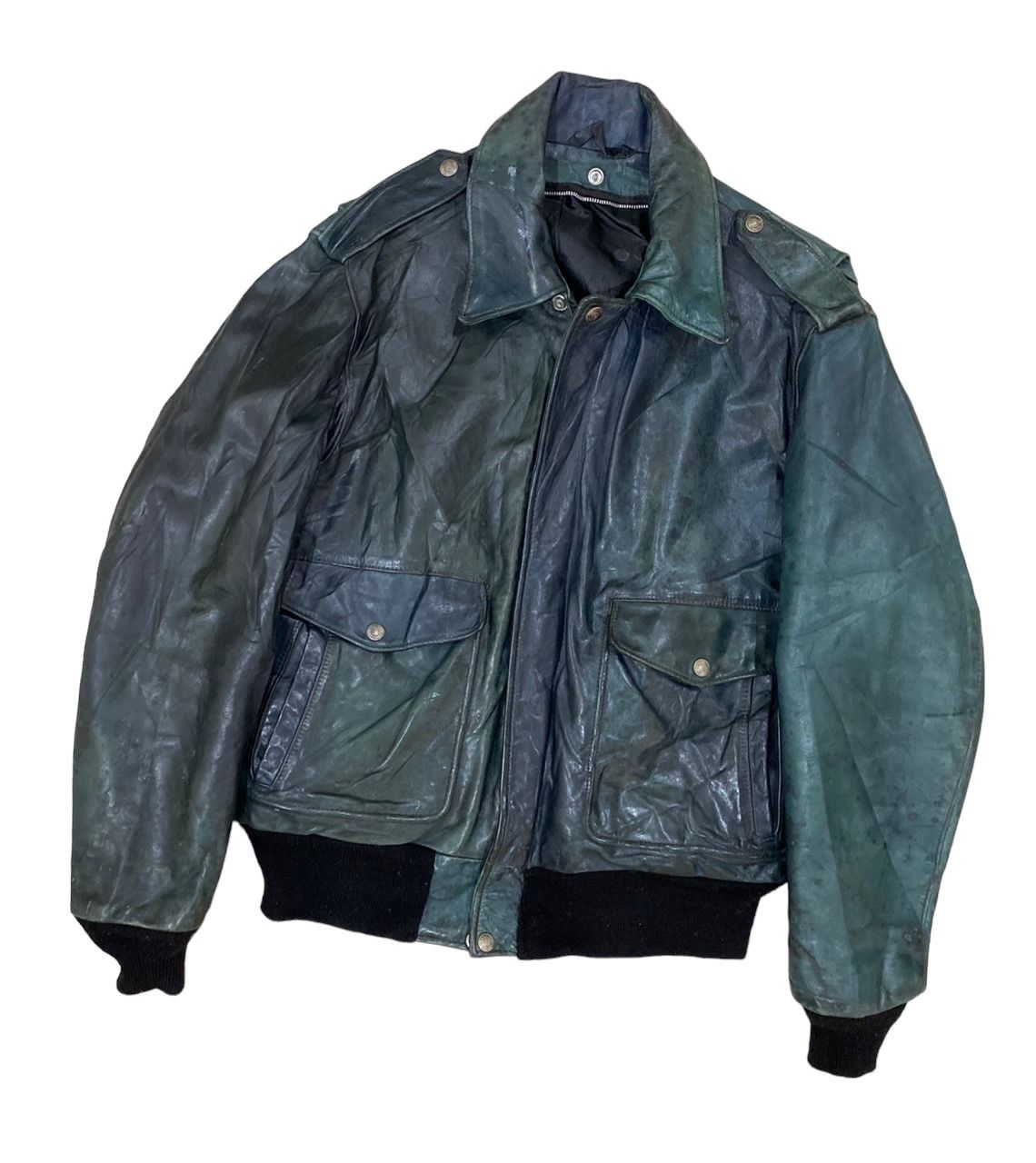 Schott 🔥Vintage Schott Leather Jacket Size US M / EU 48-50 / 2 - 5 Thumbnail