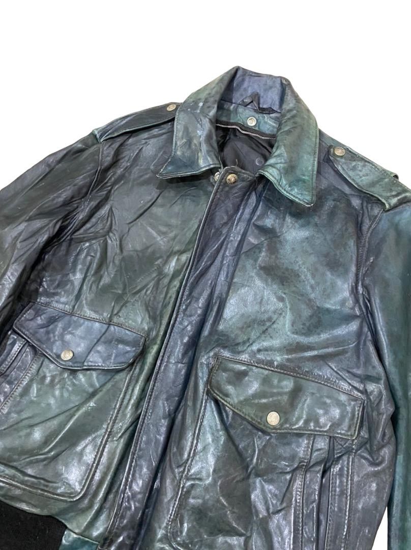 Schott 🔥Vintage Schott Leather Jacket Size US M / EU 48-50 / 2 - 13 Thumbnail