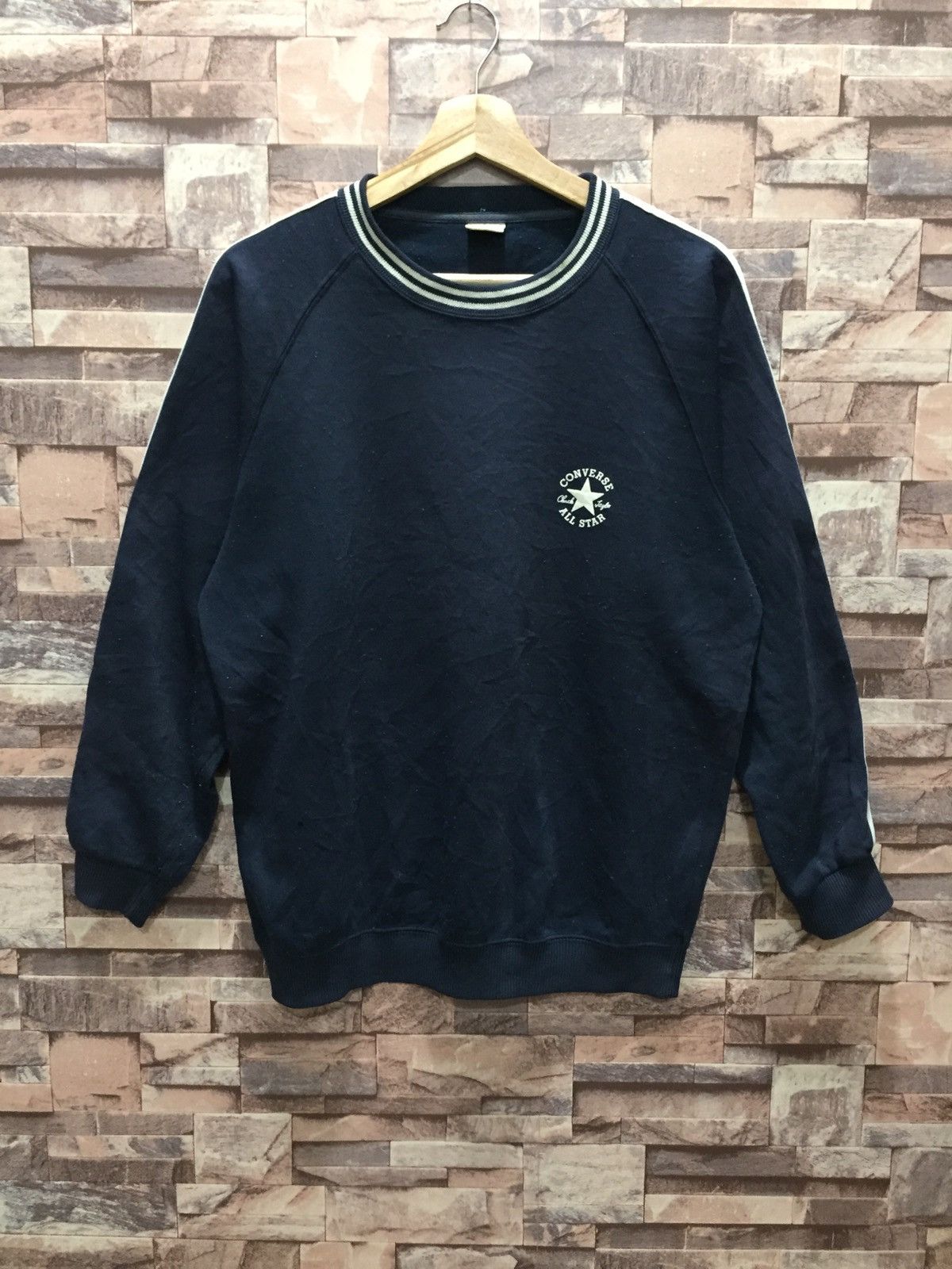 Converse CONVERSE ALL STAR Crewneck Sweatshirt #6-58 Size US M / EU 48-50 / 2 - 1 Thumbnail