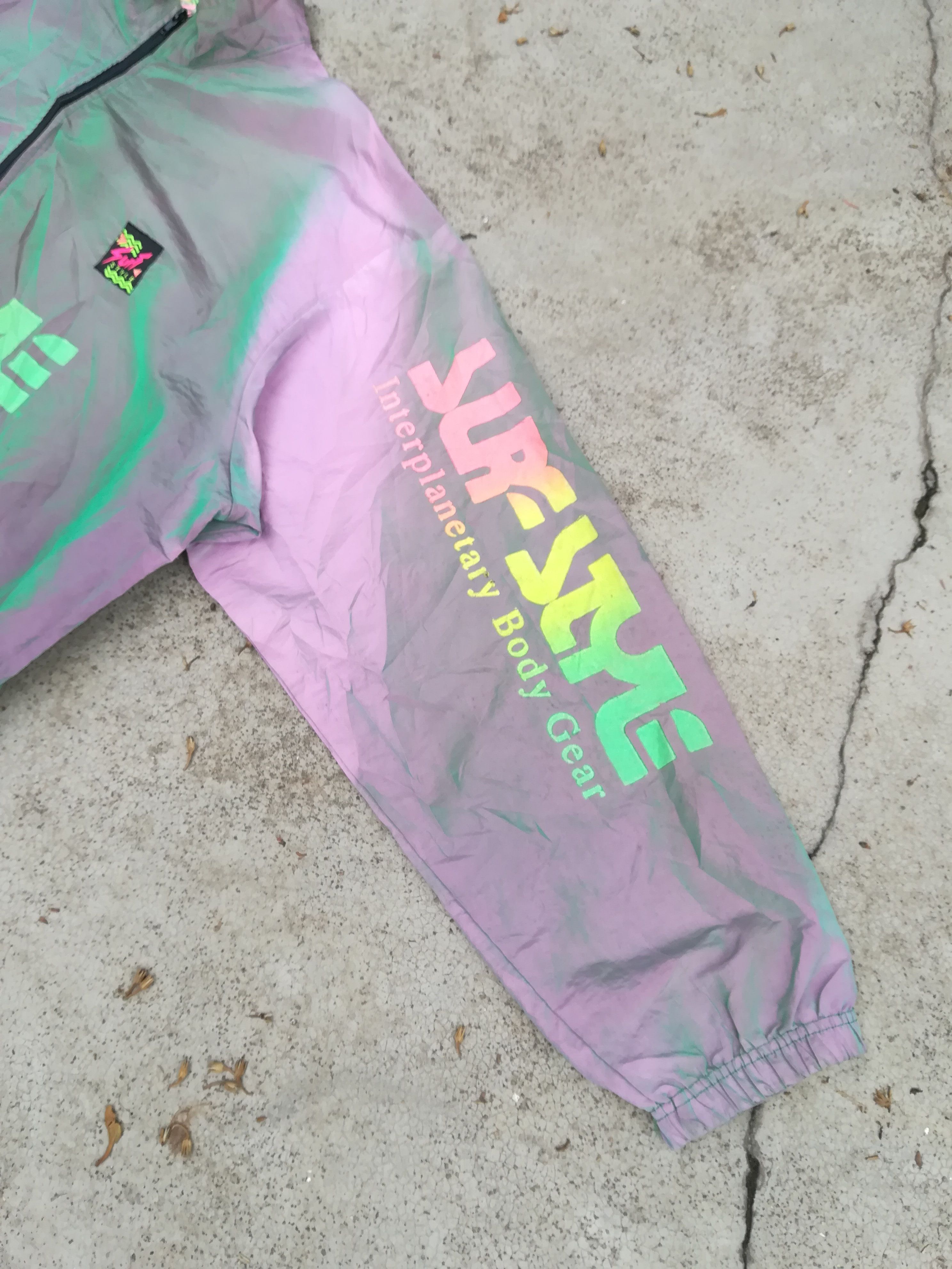 Vintage Vintage Surf Style Windbreaker Jacket Size US XXL / EU 58 / 5 - 4 Thumbnail