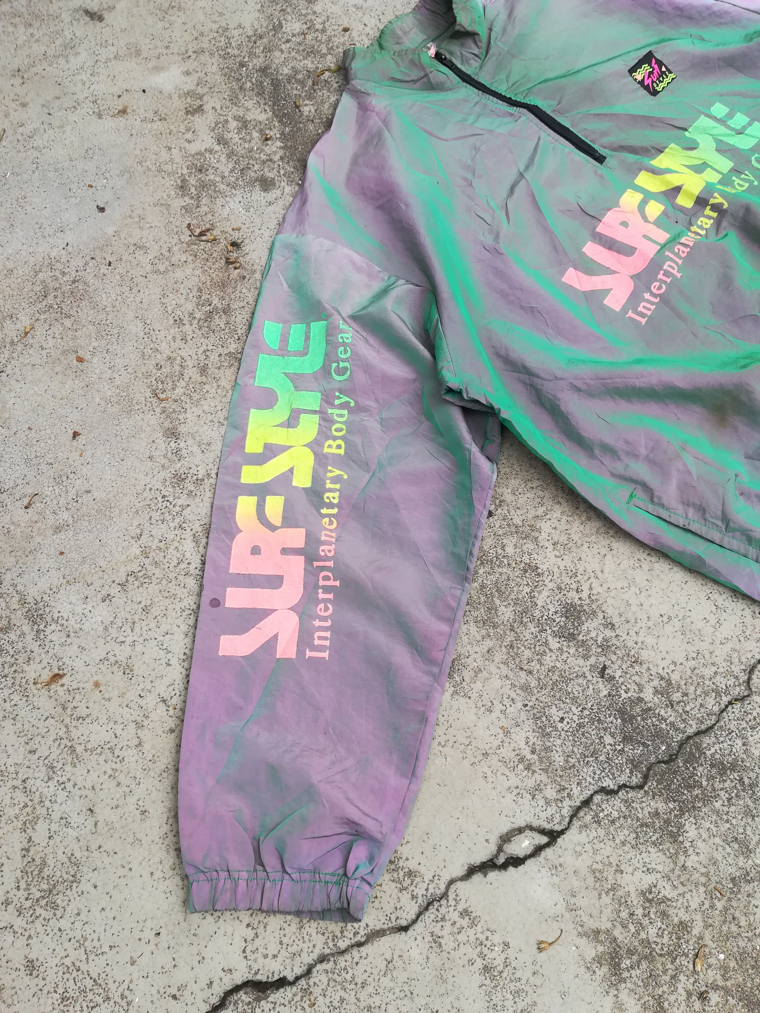 Vintage Vintage Surf Style Windbreaker Jacket Size US XXL / EU 58 / 5 - 3 Thumbnail