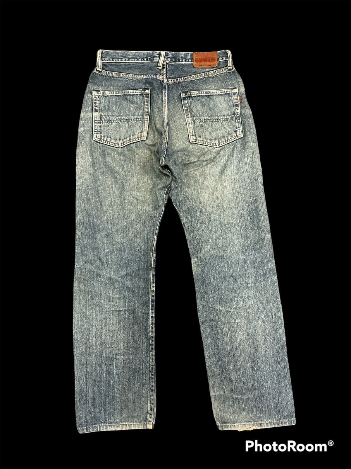 Edwin × Vintage Sick🔥🔥Hard Core Distressed Salvage Denim Pants Size US 31 - 5 Thumbnail