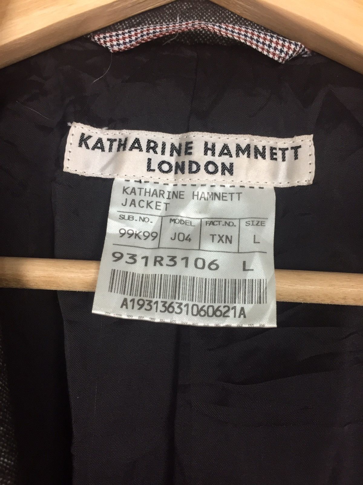 Katharine Hamnett London Katharine Hamnett London Blazer Jacket Size 38L - 4 Thumbnail