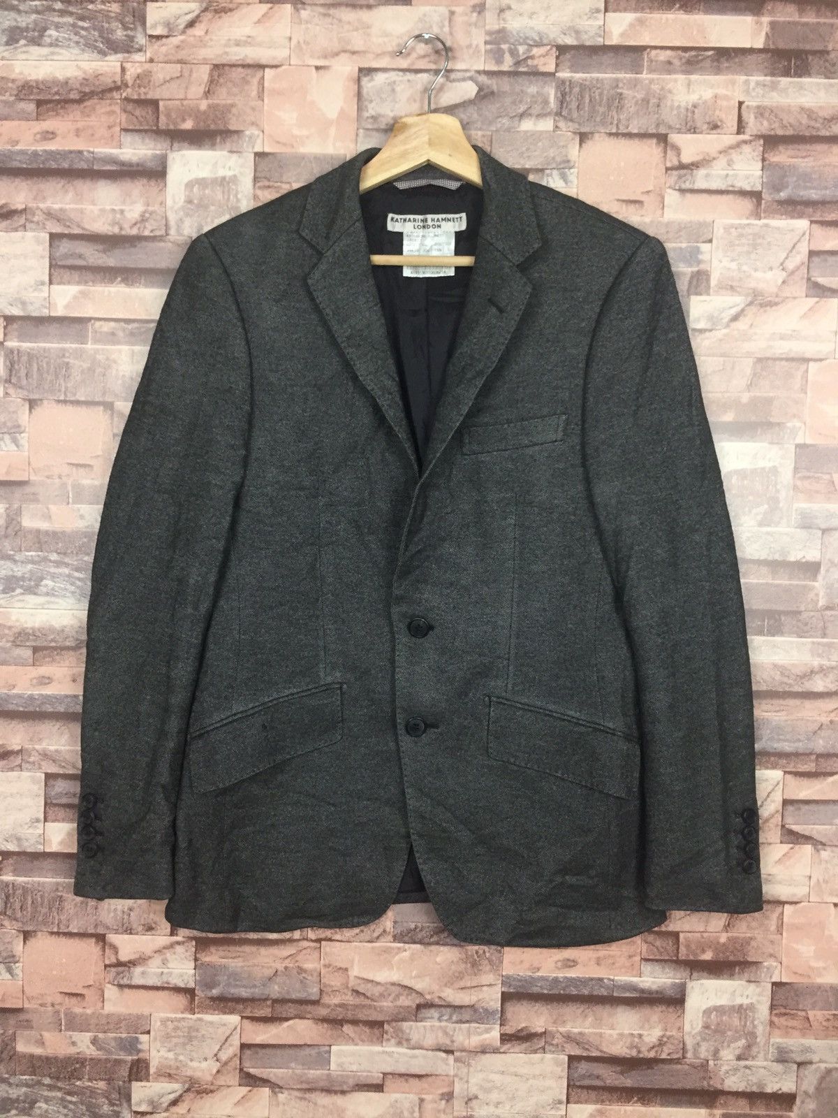 Katharine Hamnett London Katharine Hamnett London Blazer Jacket Size 38L - 1 Thumbnail