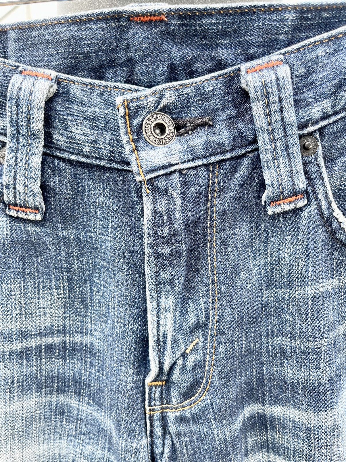Levi's VINTAGE SICK DISTRESSED FLARED LEVIS 517 SIZE 32X32 Size US 32 / EU 48 - 7 Thumbnail