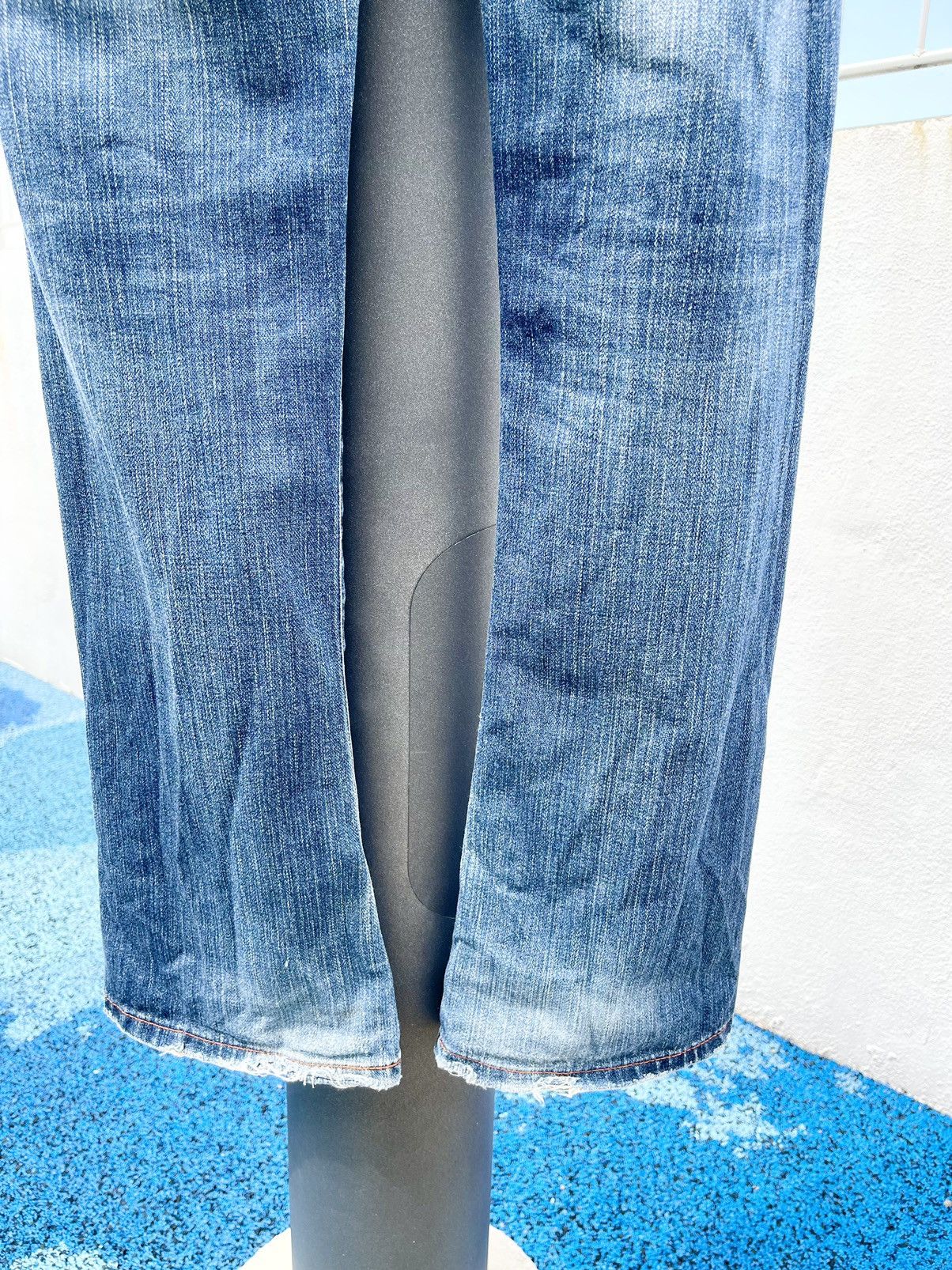 Levi's VINTAGE SICK DISTRESSED FLARED LEVIS 517 SIZE 32X32 Size US 32 / EU 48 - 12 Thumbnail