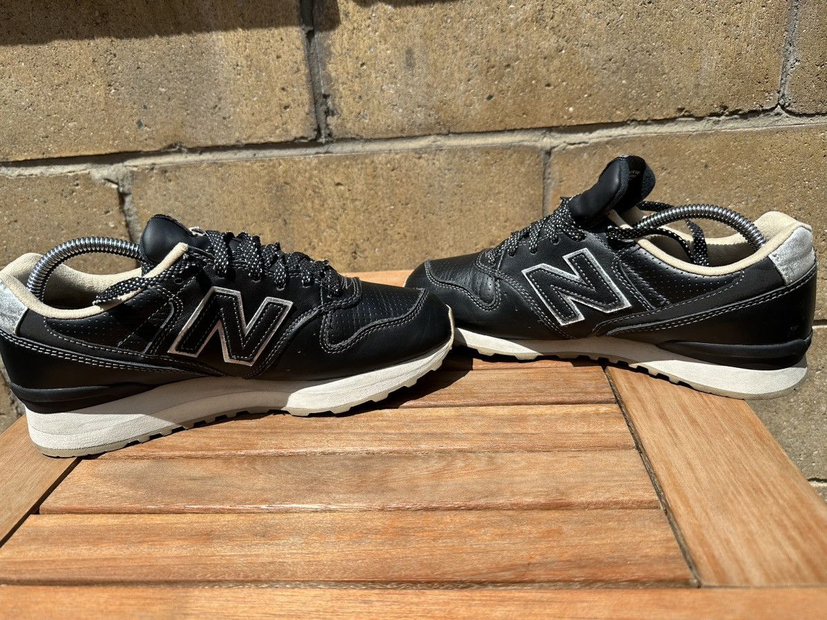New Balance New Balance 996 Silver Black Leather sneakers glitter Size US 7.5 / IT 37.5 - 7 Thumbnail