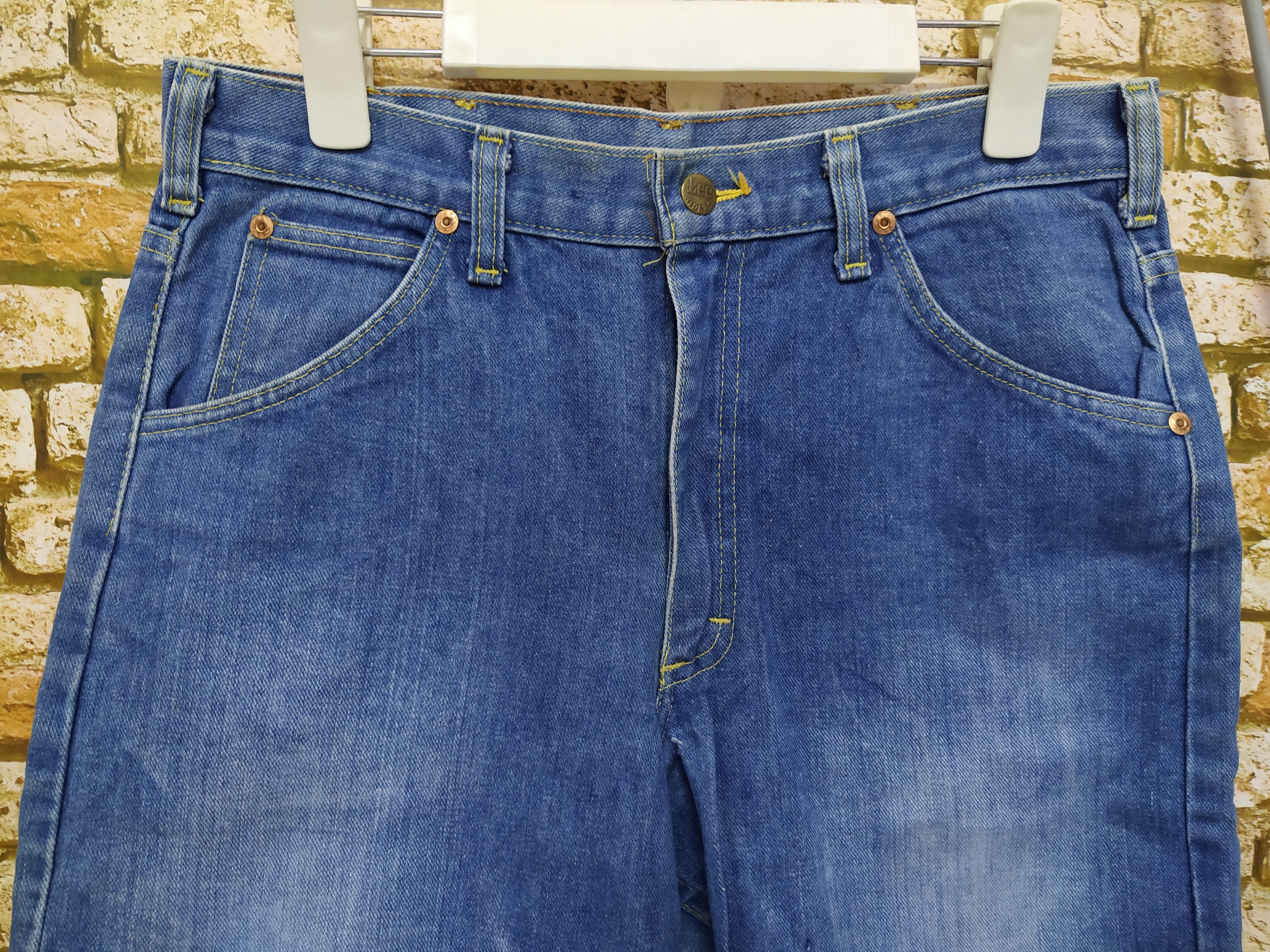 Lee VTG 70s LEE RIDERS Scovvill US DENIM (B329) w31 Size US 31 - 3 Thumbnail