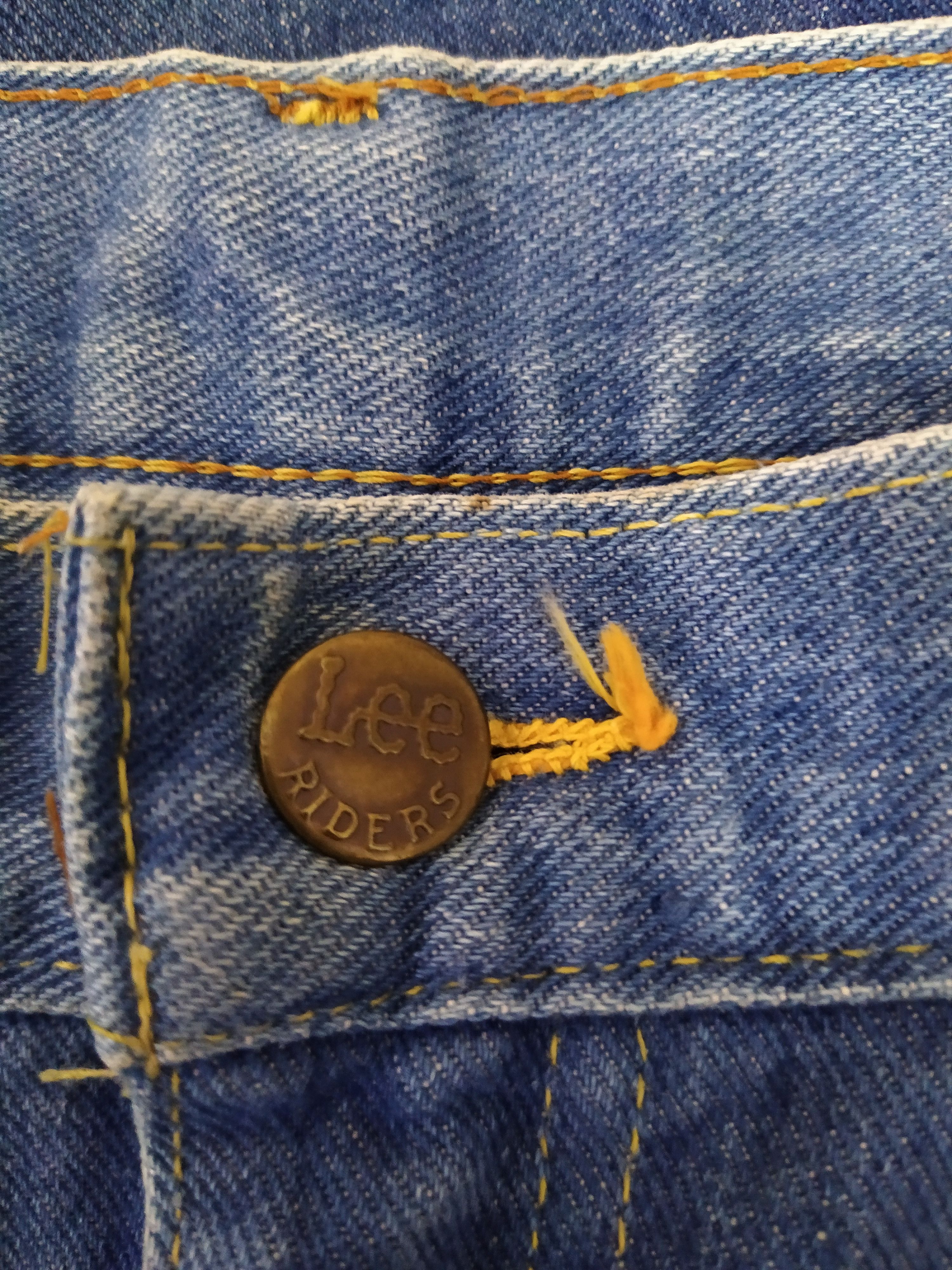 Lee VTG 70s LEE RIDERS Scovvill US DENIM (B329) w31 Size US 31 - 6 Thumbnail