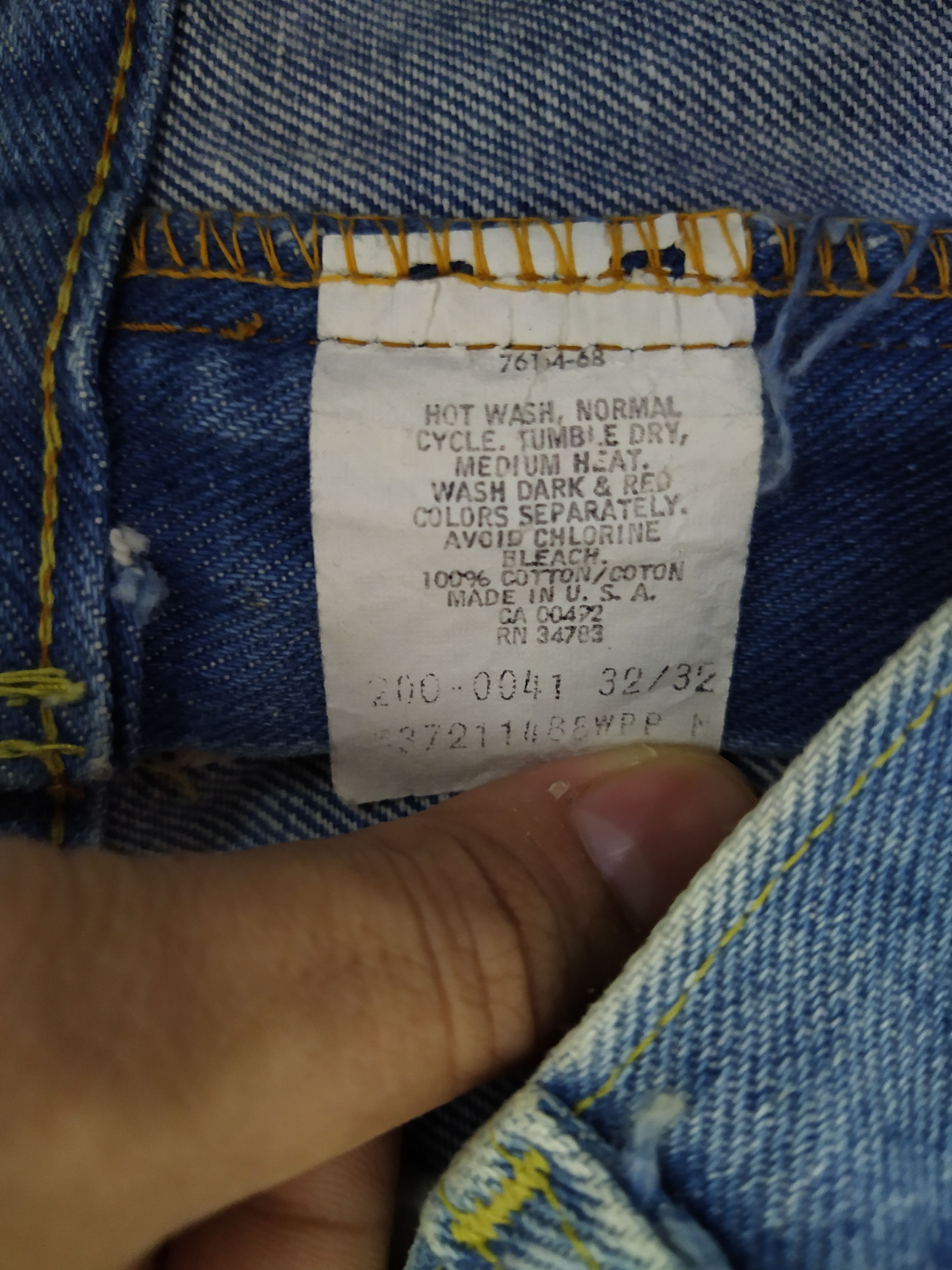Lee VTG 70s LEE RIDERS Scovvill US DENIM (B329) w31 Size US 31 - 9 Thumbnail