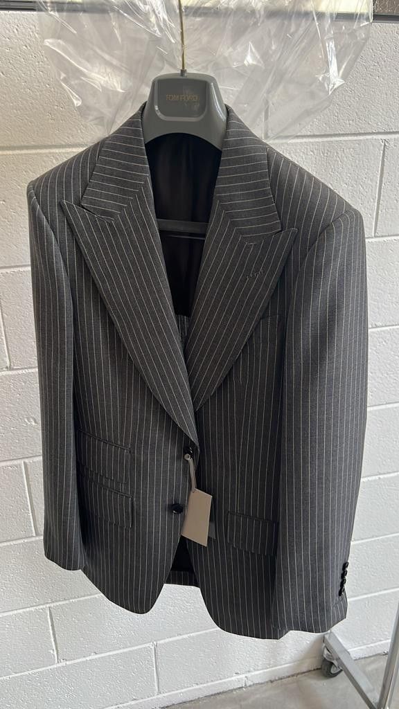 image of Tom Ford Atticus Blazer In Grey Color, Men's (Size Small)