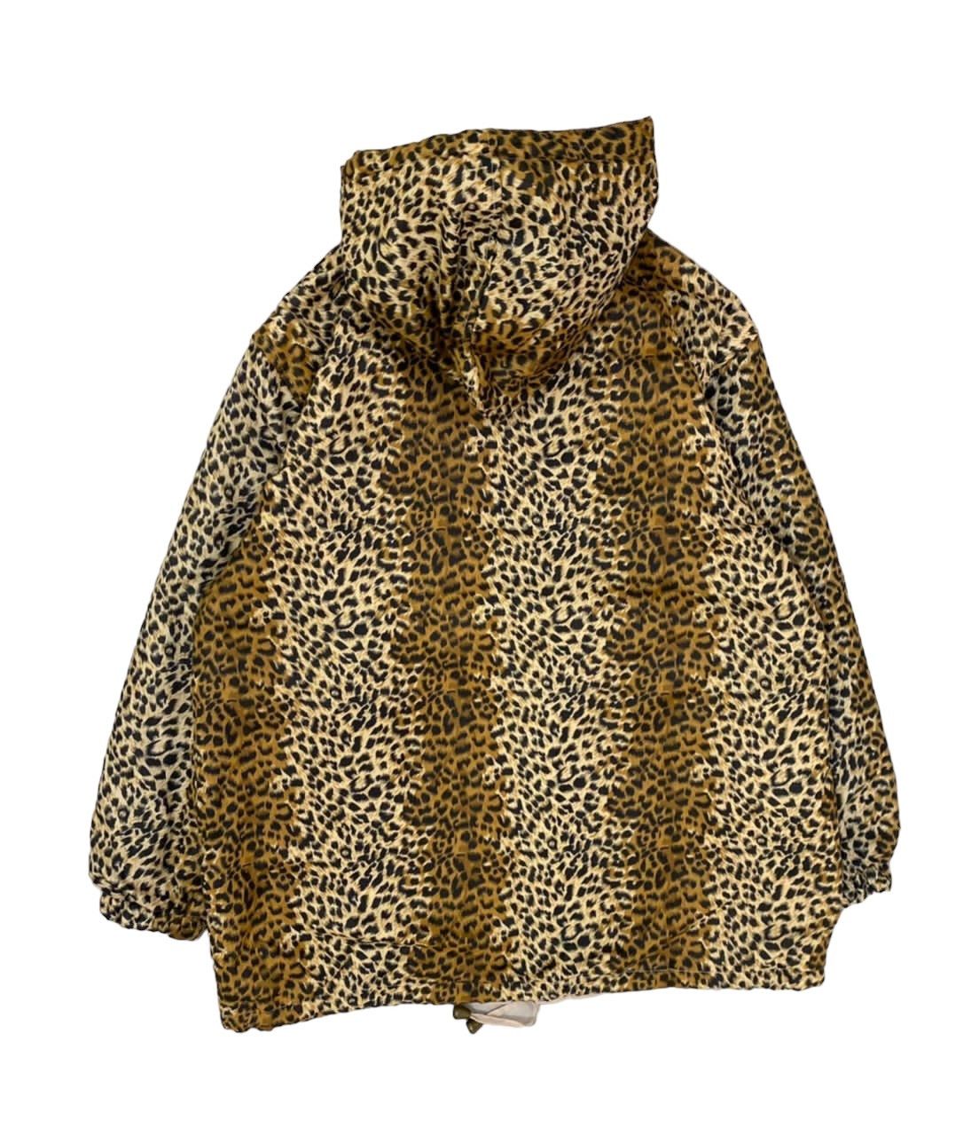 Japanese Brand Vintage Reversible Leopard Print Hoodie Jacket Size US M / EU 48-50 / 2 - 3 Thumbnail