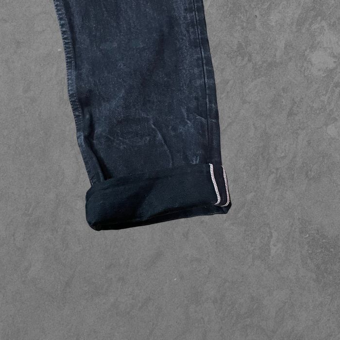 3sixteen 3Sixteen Slim Tapered Double Black Selvedge Jeans | Grailed