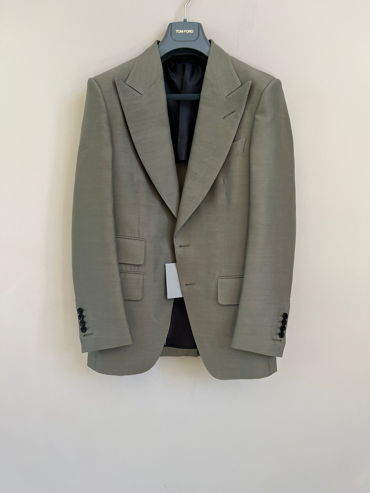 image of Tom Ford Blazer In Olive, Men's (Size Small)